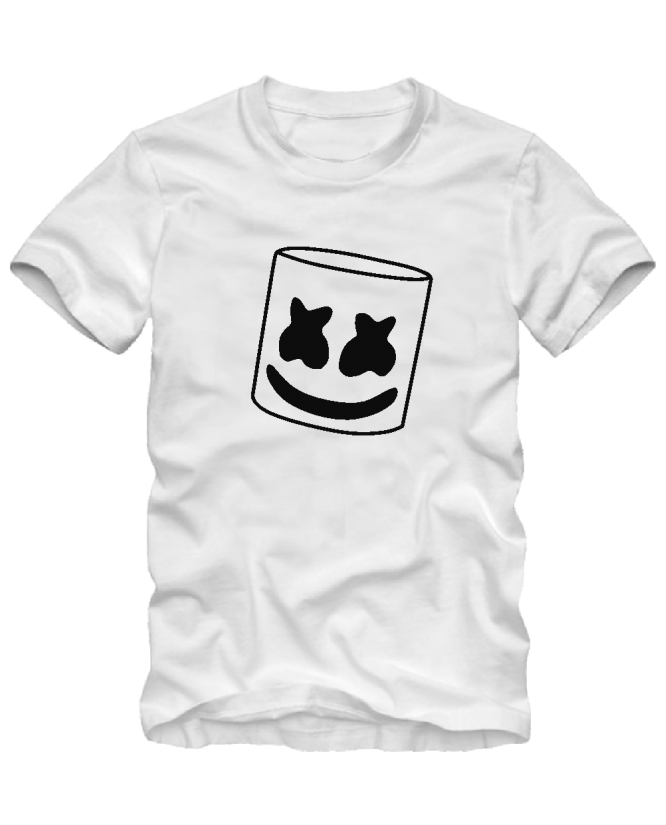 marškinėliai Marshmello marškinėliai Marshmello